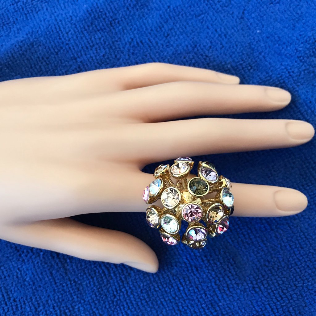 Orbit Crystal Ring
